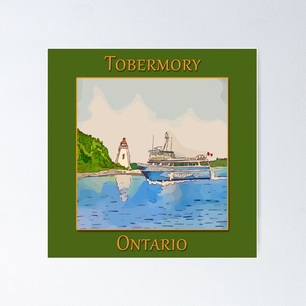 Item preview, Tobermory Big Tub Lighthouse and Glass Bottom Boat - WelshDesigns designed and sold by welshdesigns.