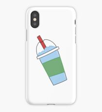 Blue slushie iPhone Case