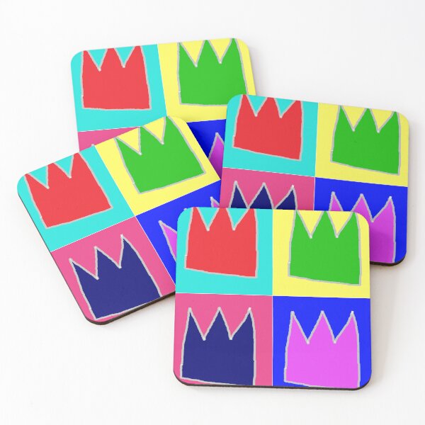 Item preview, pop art blue yellow pink blue 23 designed and sold by LoEndT-Shirts.