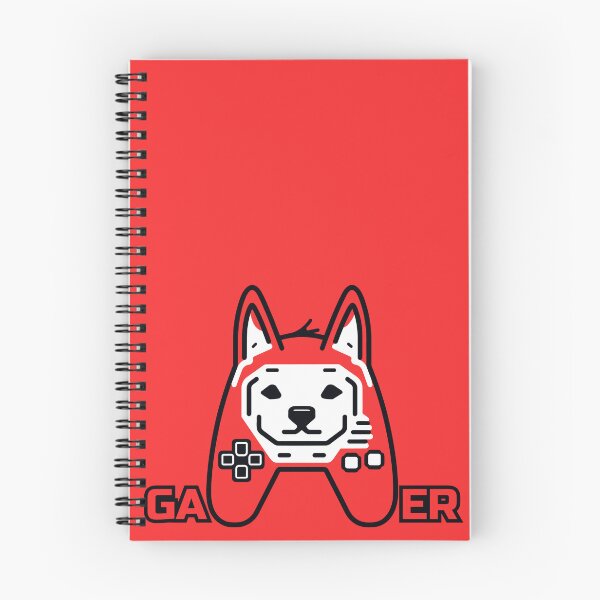 Item preview, logo (DOG GAMEPAD RED) GAMER 2 designed and sold by atzek.