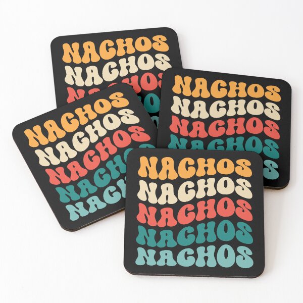 Item preview, Retro Nachos In Wavy Groovy Style designed and sold by kamrankhan.