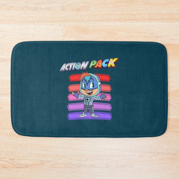 Item preview, action pack characters Funny cartoon gift for kids  designed and sold by Leonorapetry.