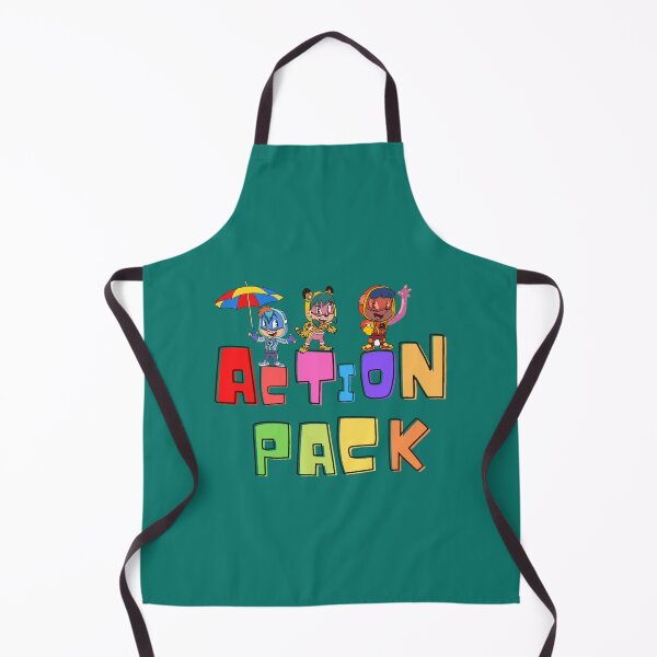 Item preview, action pack characters Funny cartoon gift for kids(1) designed and sold by Leonorapetry.