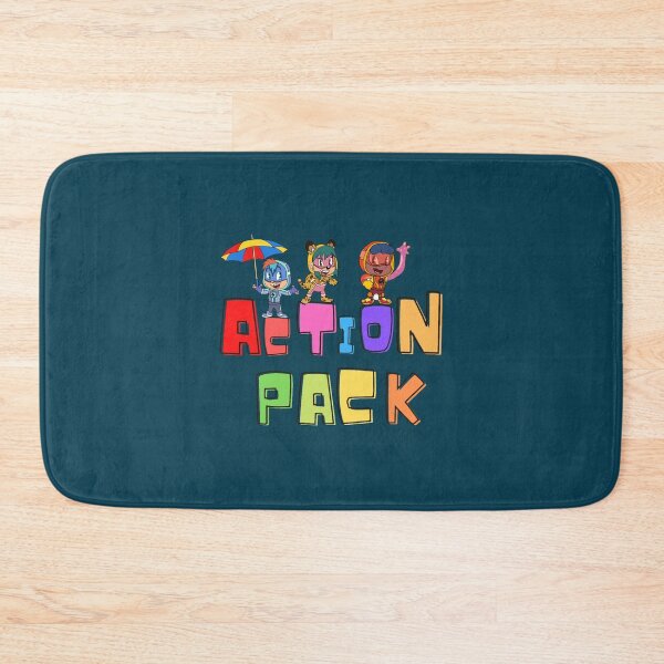 Item preview, action pack characters Funny cartoon gift for kids(1) designed and sold by Leonorapetry.