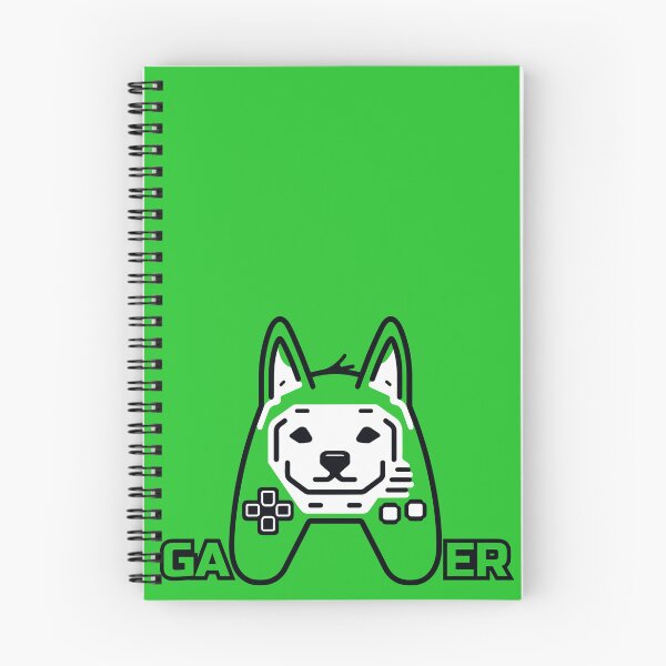 Item preview, logo (DOG GAMEPAD GREEN) GAMER 2 designed and sold by atzek.