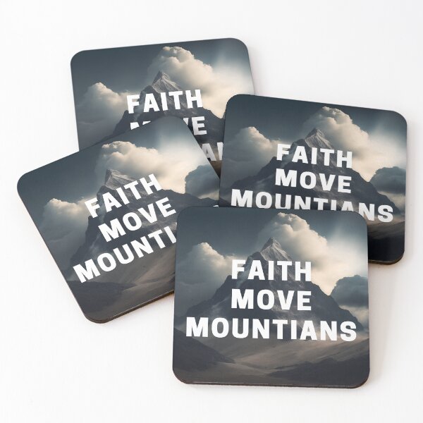 Item preview, Faith Move Mountains designed and sold by Sean Soo.