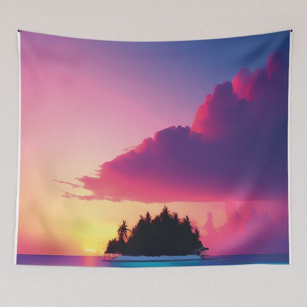 Item preview, SUNSET - THE MALDIVES designed and sold by ChezVirge.