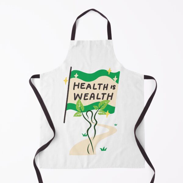 Item preview, Health Is Wealth, Wellness, Mental Health designed and sold by letsgetinspired.