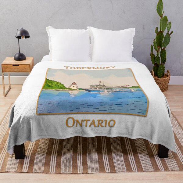 Item preview, Tobermory Big Tub Lighthouse and Glass Bottom Boat - WelshDesigns designed and sold by welshdesigns.