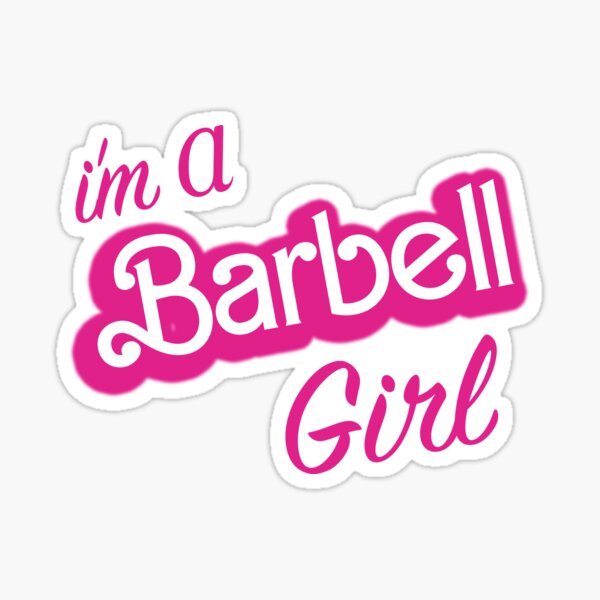Item preview, I'm A Barbell Girl designed and sold by danielbeda.