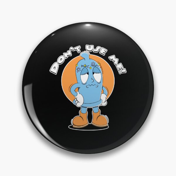Item preview, Don't use me | disgusted looking 30s cartoon condom designed and sold by ProdbyNiECO.