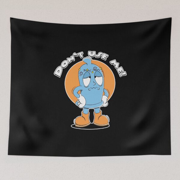Item preview, Don't use me | disgusted looking 30s cartoon condom designed and sold by ProdbyNiECO.