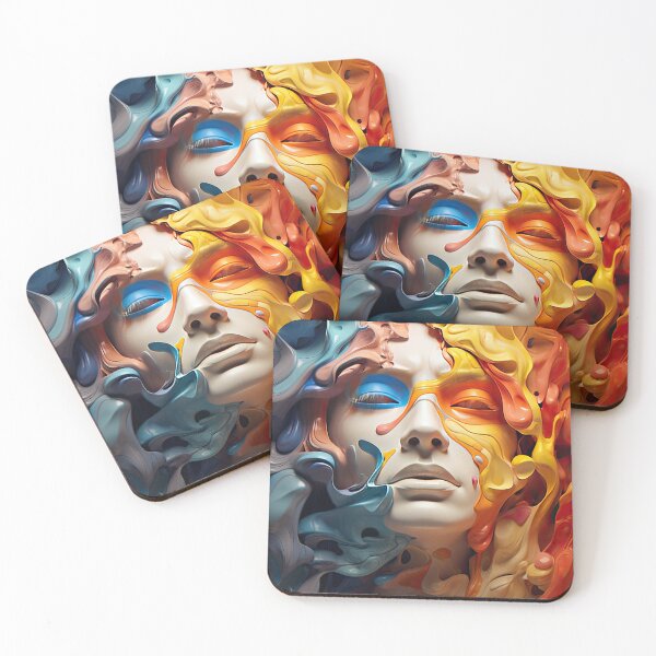 Item preview, abstract shapes and colors representing a range of emotions designed and sold by Surreal-Inc.
