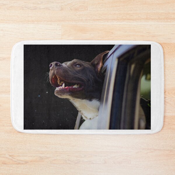 Item preview, Dog sticking head out the window in space designed and sold by CreativeCrazeCo.