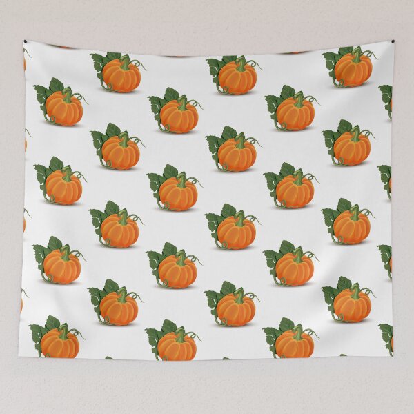 Item preview, pumpkin orange yellow designed and sold by Satika Ploy.