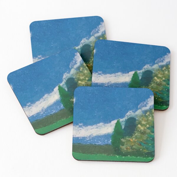 Item preview, Waning Moon Greets Trees (mini) designed and sold by Catherine Holland.