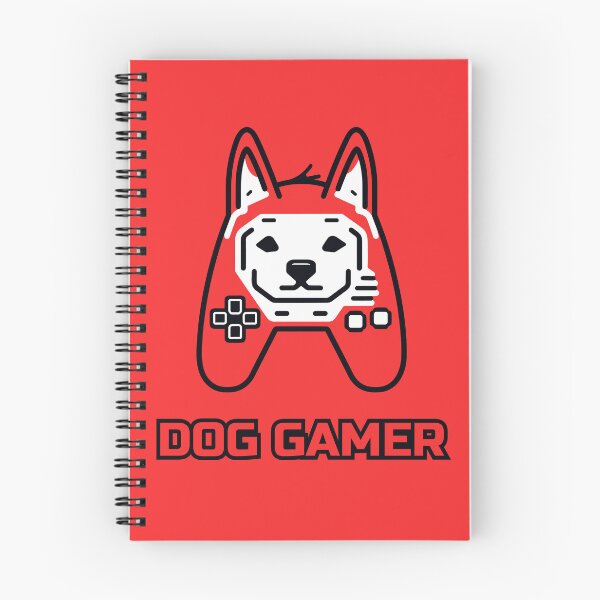 Item preview, logo (DOG GAMEPAD RED) DOG GAMER designed and sold by atzek.