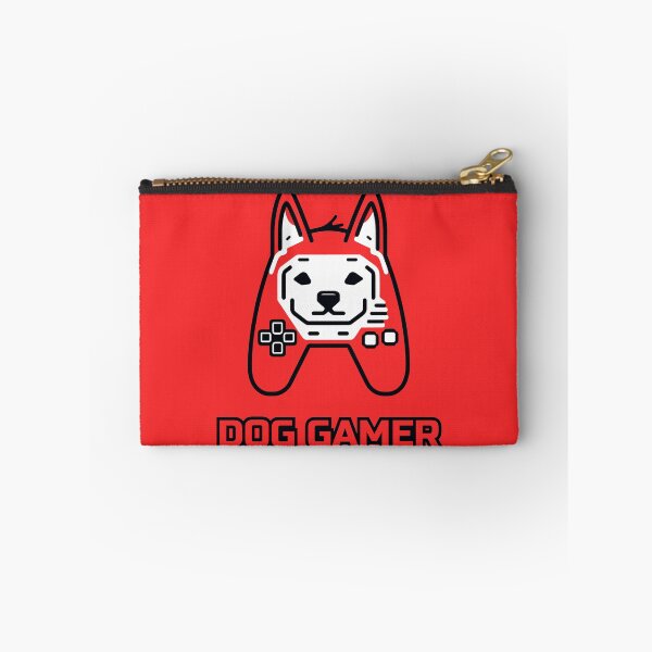 Item preview, logo (DOG GAMEPAD RED) DOG GAMER designed and sold by atzek.
