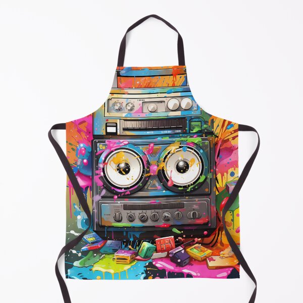 Item preview, "Electric Dreams in Runepunk Cassette Futurism" designed and sold by Art-Vortex-fr.