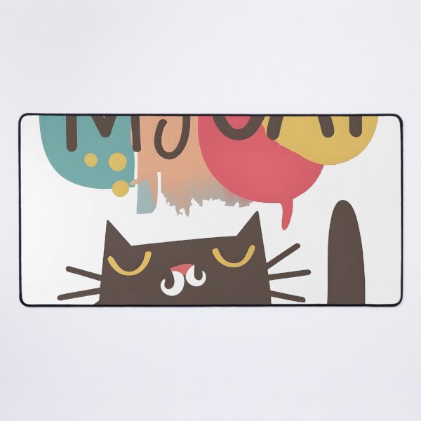 Item preview, Proudly Smiling Cute Cartoon Black Cat - My Feline Companion designed and sold by ratchawoot.