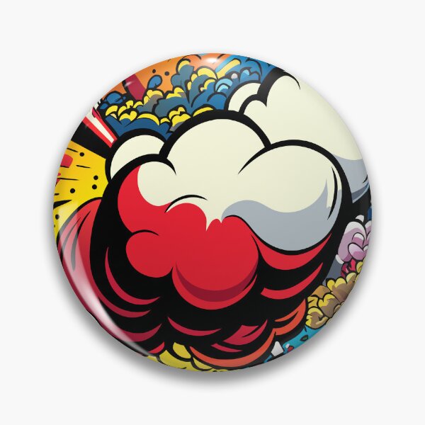 Item preview, Cloud Pop Art Sticker designed and sold by jokereddog.