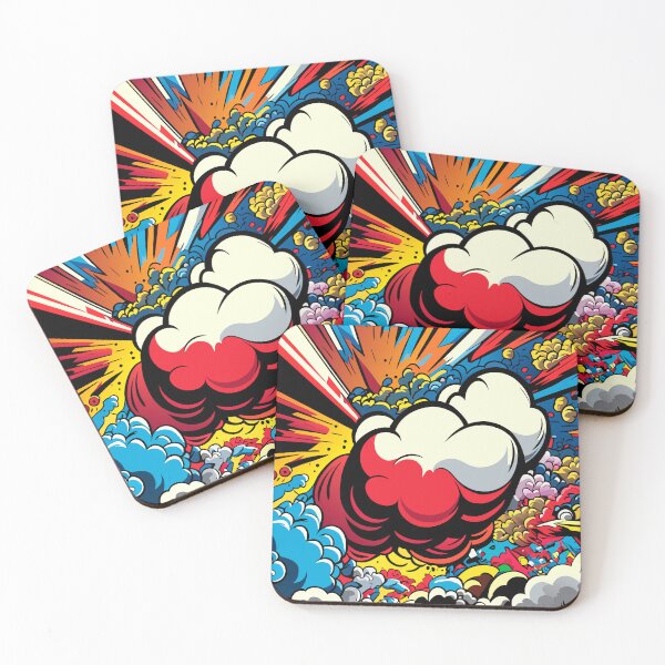 Item preview, Cloud Pop Art Sticker designed and sold by jokereddog.