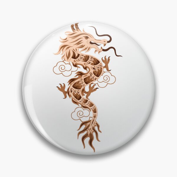 Item preview, Brown Chineese dragon designed and sold by ElLocoMus.