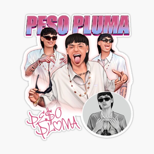 Peso Pluma Music Sticker for Sale by Sataway74