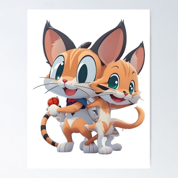 Playtime Tom And Jerry Art: Canvas Prints, Frames & Posters