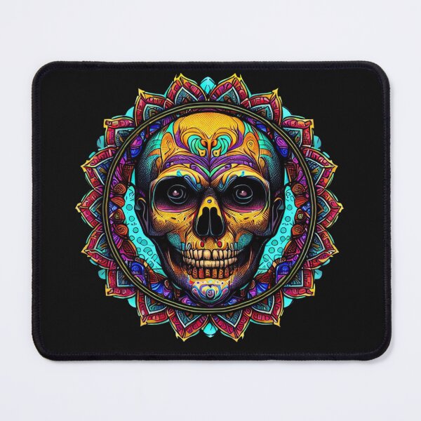 Item preview, Halloween Skull Skrull Día de los Muertos designed and sold by gringourmand.