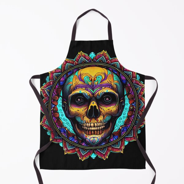 Item preview, Halloween Skull Skrull Día de los Muertos designed and sold by gringourmand.