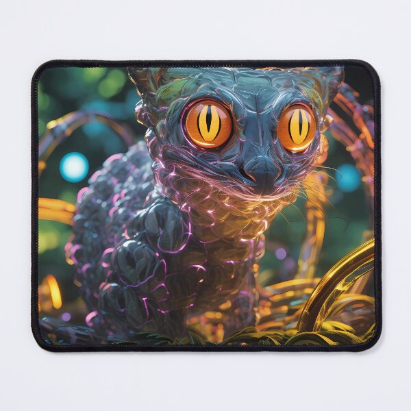 Item preview, “Ratatoskr: Mutant hybrid remix with cat and snake” designed and sold by Art-Vortex-fr.