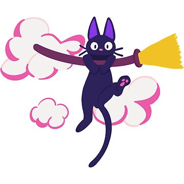 Vorschaubild zum Design Jiji Ghilbli auf einem Besen von CarlettaSalas