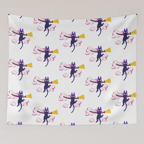 Item preview, Jiji Ghilbli on a broom designed and sold by CarlettaSalas.