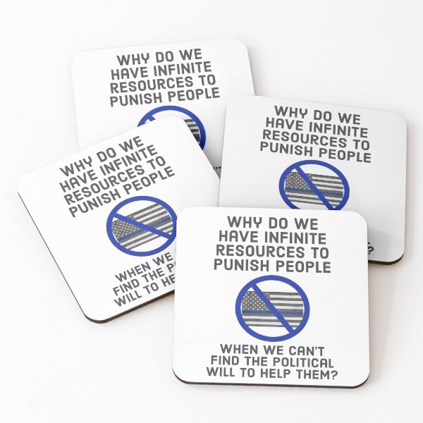 Item preview, Why do we have infinite resources to punish people? designed and sold by Rachel the Artist .