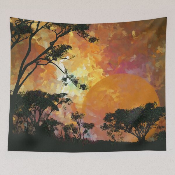 Item preview, Rising Moon designed and sold by tomorrowsart.