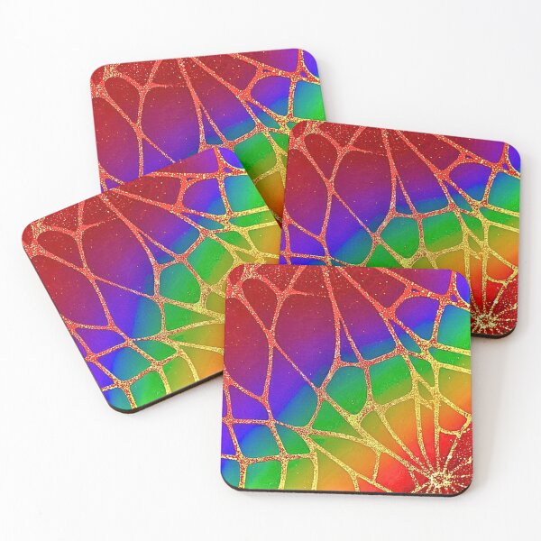 Item preview, Rainbow glitter spider web  designed and sold by RachelRebel.