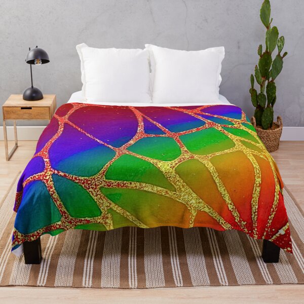 Item preview, Rainbow glitter spider web designed and sold by RachelRebel.