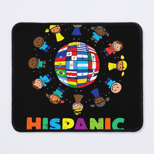 Item preview, Around Globe Hispanic Flags Heritage Month Boys Girls designed and sold by Robertsonartist.