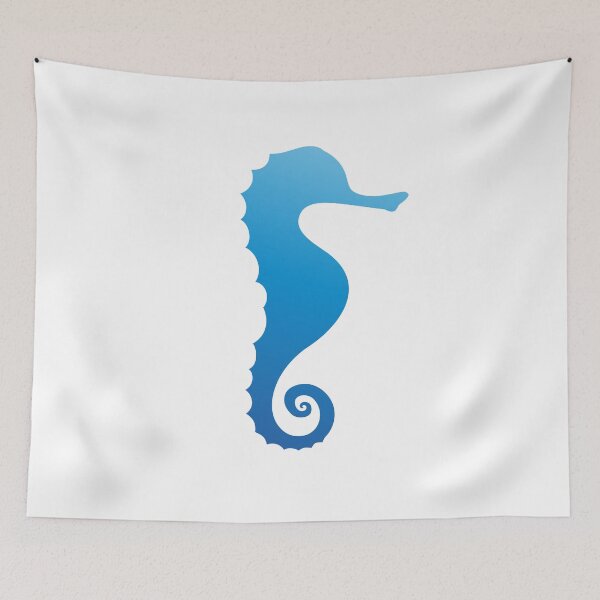 Item preview, Seahorse silhouette, nautical minimalistic   designed and sold by iclipart.