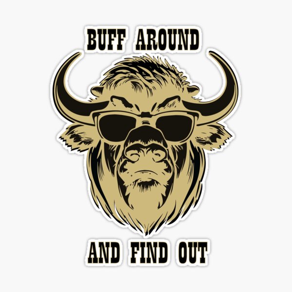 Colorado Buffalo Sticker for Sale by Coloradolove | Redbubble