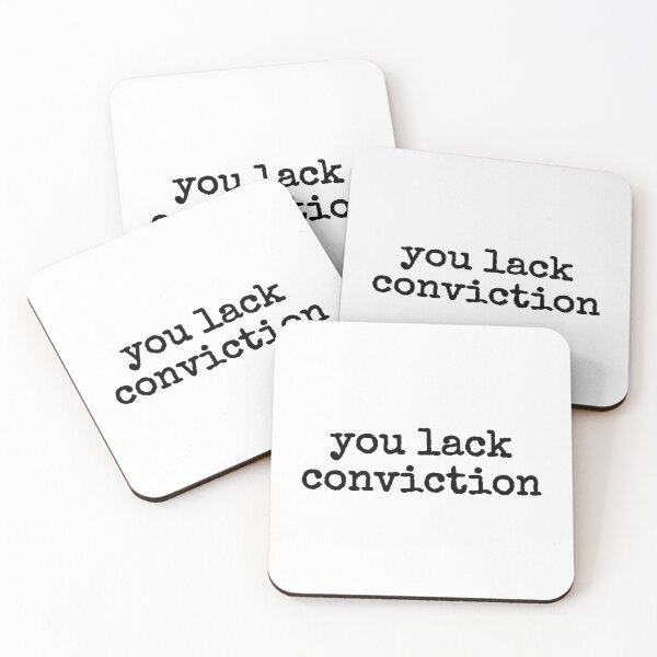 Item preview, you lack conviction designed and sold by fandomarket.