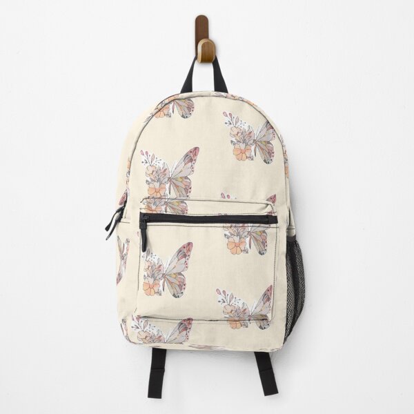 Item preview, butterflies print Backpack designed and sold by PloynaphatArt.