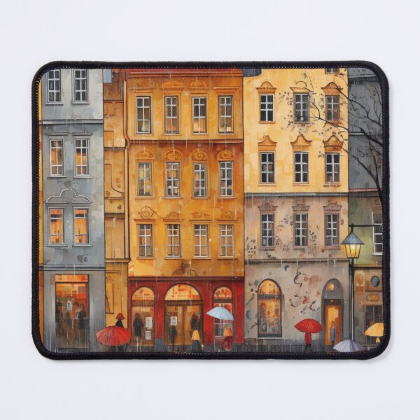Item preview, A Vintage Travel Illustration of Prague - Czech Republic designed and sold by GoodOldVintage.