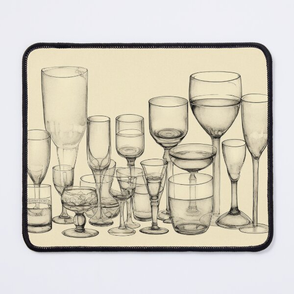 Item preview, Glassware Wall Art designed and sold by Ellimade.