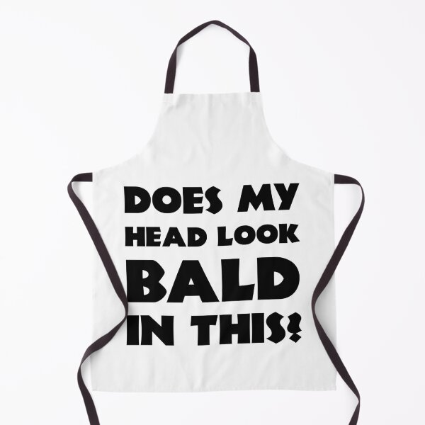 Item preview, Does my head look bald in this designed and sold by Skipperatthebay.