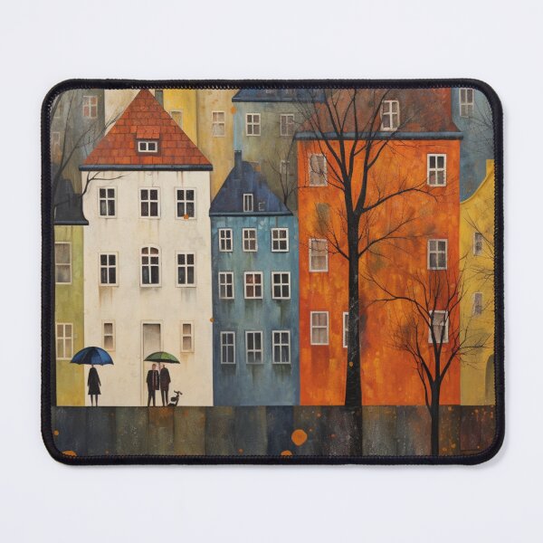 Item preview, A Vintage Travel Illustration of Prague - Czech Republic designed and sold by GoodOldVintage.