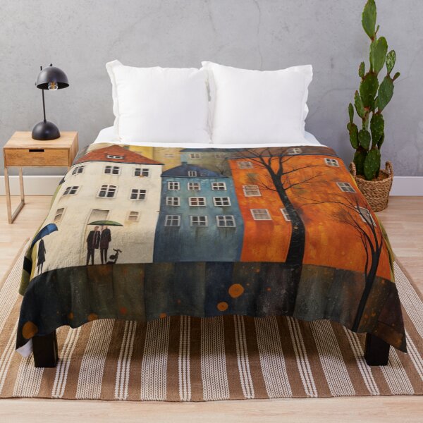 Item preview, A Vintage Travel Illustration of Prague - Czech Republic designed and sold by GoodOldVintage.