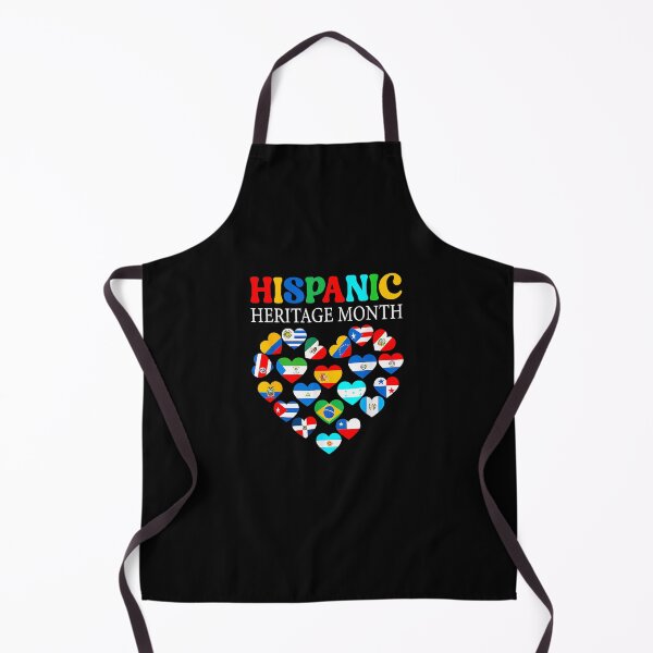 Item preview, Feliz Mes Nacional De La Herencia Hispana Todos Los Países Corazón designed and sold by Robertsonartist.