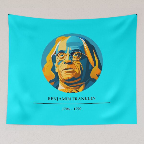 Item preview, Benjamin Franklin (1706 – 1790) [Ai Generated Vector Art] designed and sold by VitYanakorn.